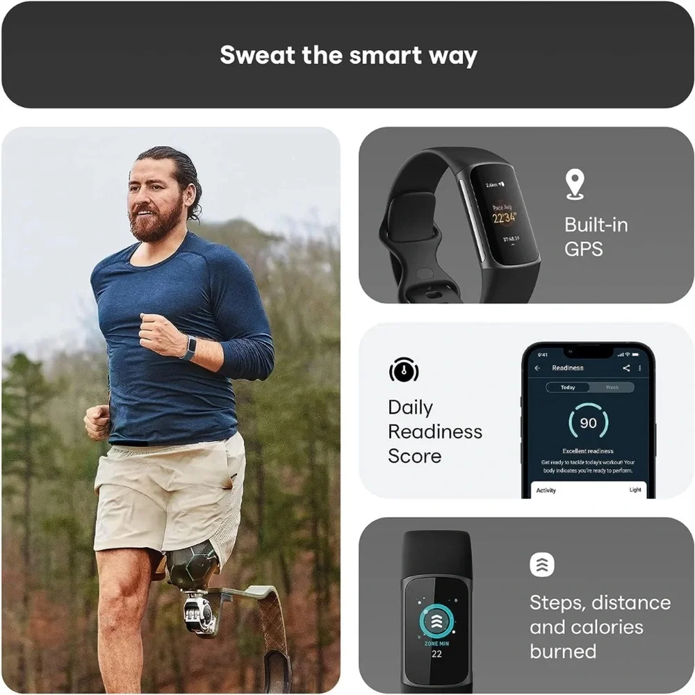 Fitbit 5 Black Smartwatch